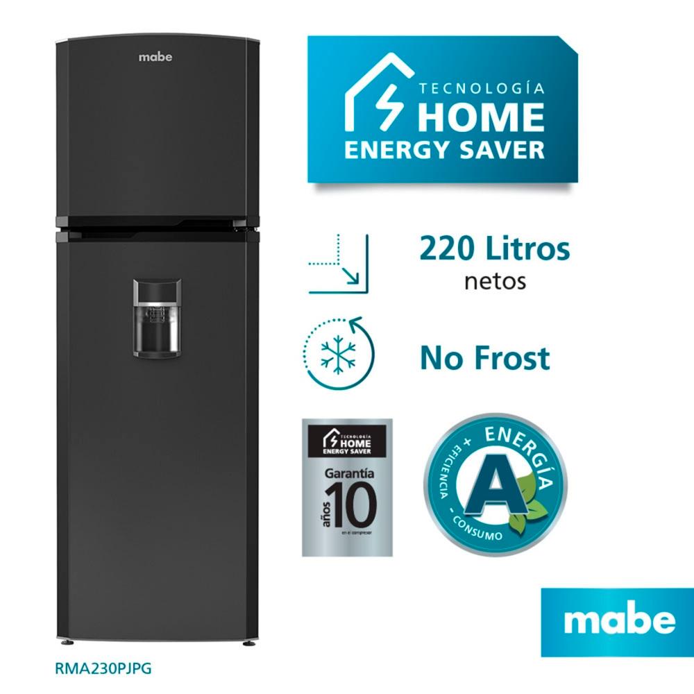 Refrigeradora Mabe No Frost RMA230PJPG 220LT.Con Dispensador