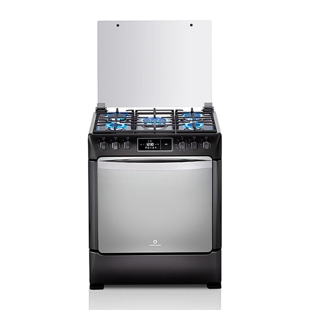 Cocina 5 Hornillas Negro Indurama NIZA ZAFIRO