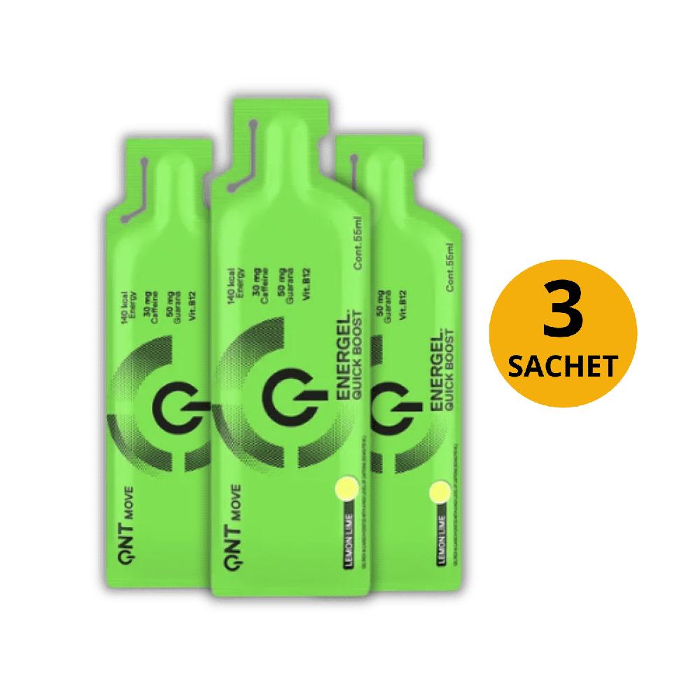 Pack X 3 Sachet Geles Energel 55ml Qnt