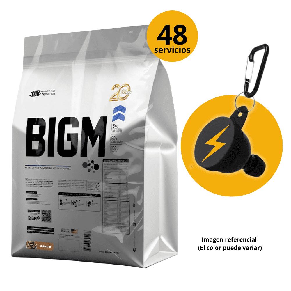 BigM 5kg Chocolate Ganador de masa Universe Nutrition -Portasuplementos