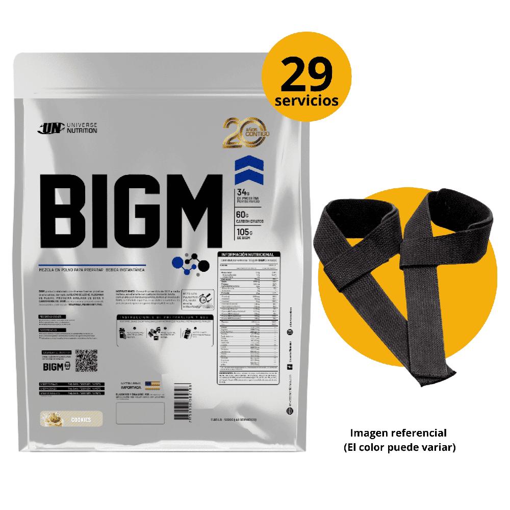 BigM 3kg Galleta Ganador de masa Universe Nutrition - Straps