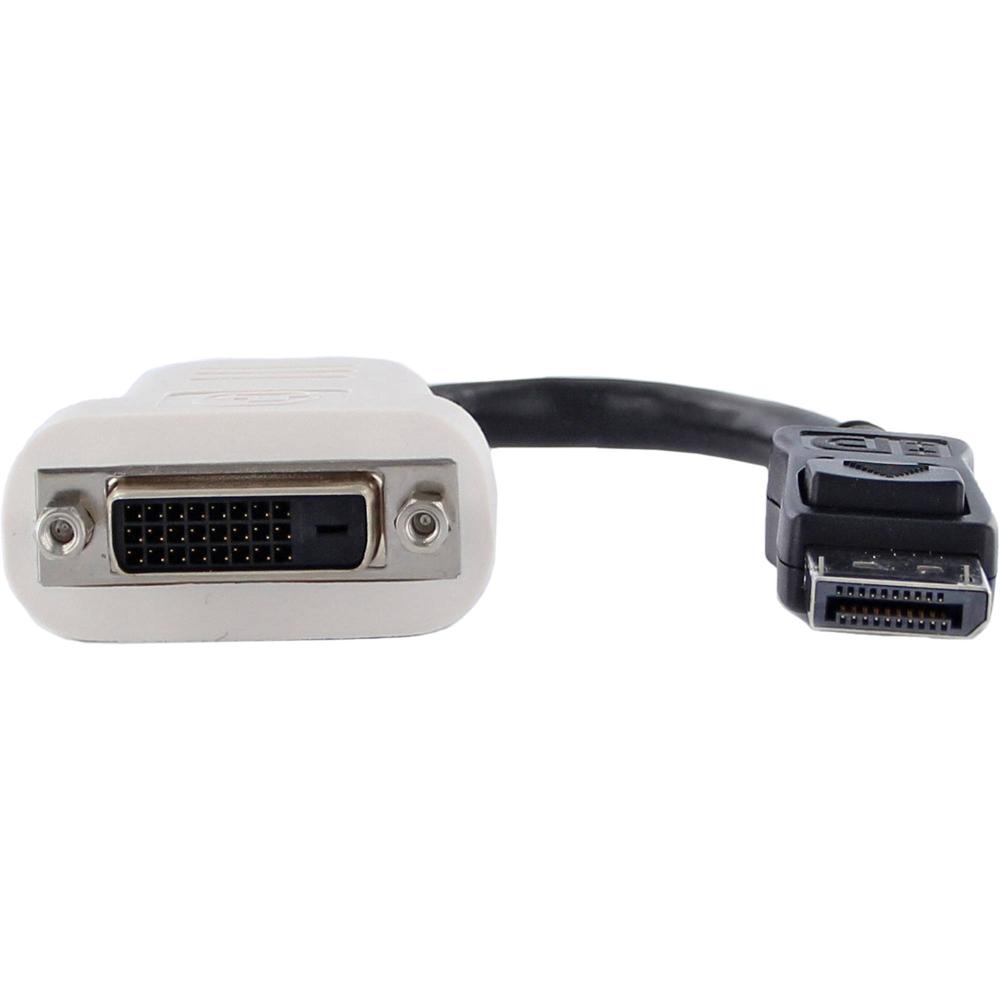 Adaptador Convertidor de Video StarTech de DisplayPort a DVI - Conector Macho DisplayPort a Hembra D
