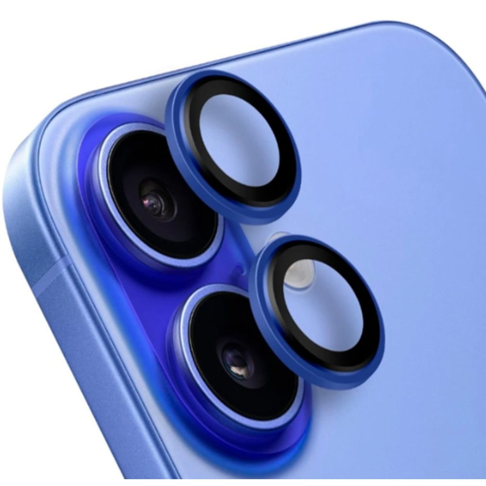 Micas Protector de Camara para Iphone 17 - AZUL