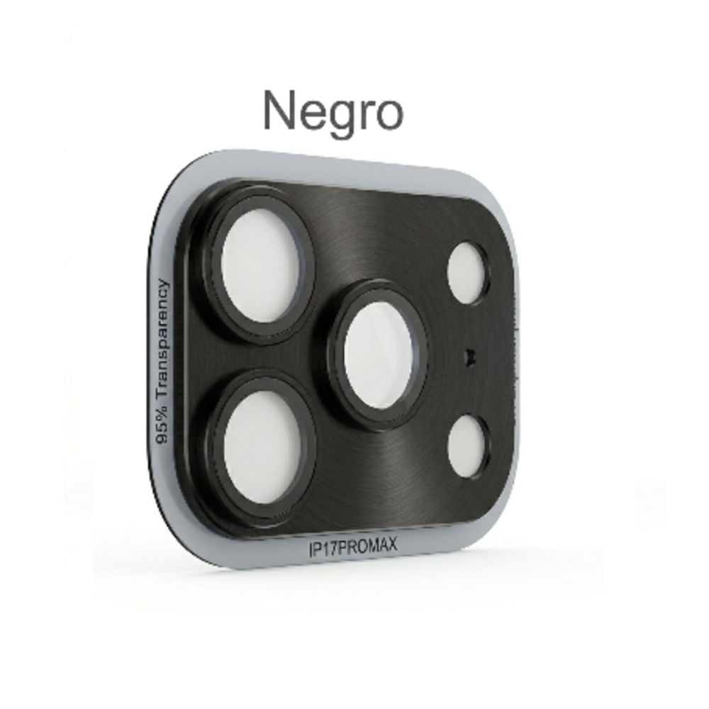 Micas Protector de Camaraca para Iphone 17 Pro - NEGRO