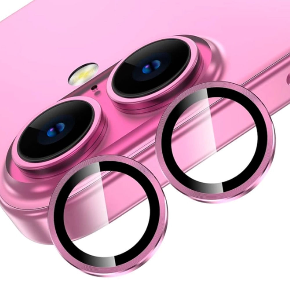 Micas Protector de Camara para Iphone 17 - ROSADO