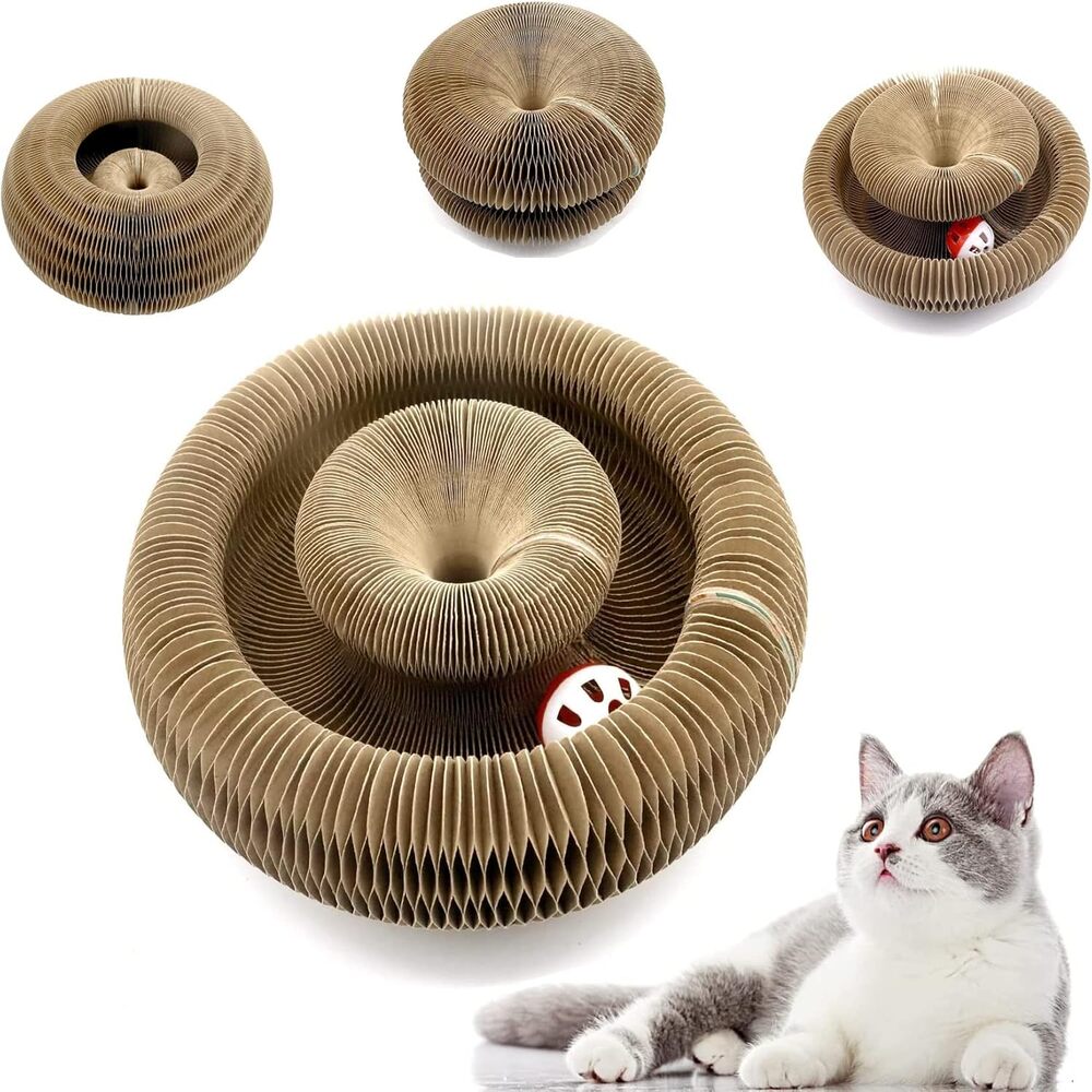 Juguete Interactivo de Cartón para Rascar para Gatos Juguete Interactivo de Cartón para Rascar para Gatos