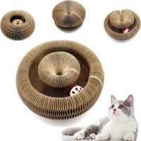 Juguete Interactivo de Cartón para Rascar para Gatos