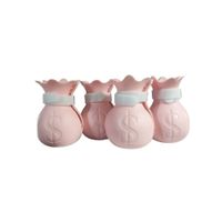 Zapatos de silicona para gatos anti arañazos rosado