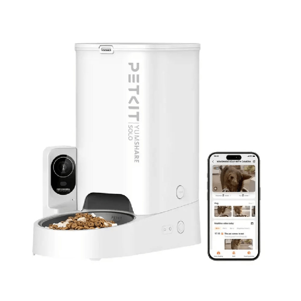 Comedero Automático PETKIT YumShare Solo con Cámara Comedero Automático PETKIT YumShare Solo con Cámara