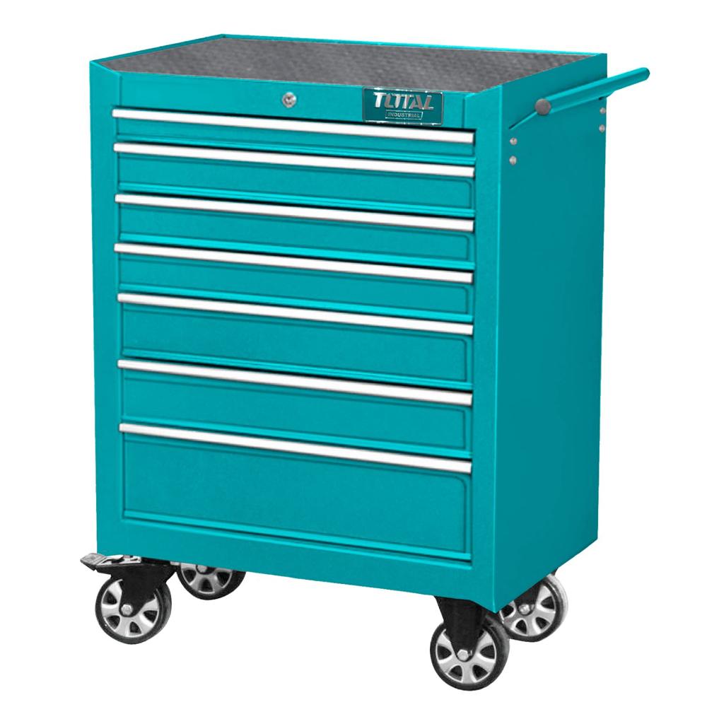 Carro Portaherramientas 7 cajones Metalico Total THRC02071P Carro Portaherramientas 7 cajones Metalico Total THRC02071P