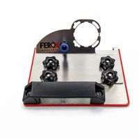 Soporte Adaptador Guia Para Amoladora Corte 45 FEROX Para Porcelanato