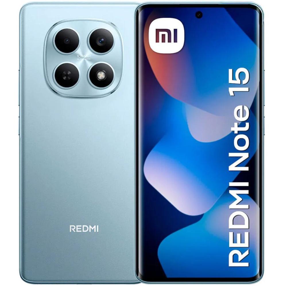 Celular Xiaomi Redmi Note 15 8GB RAM 256GB - Azul Glaciar