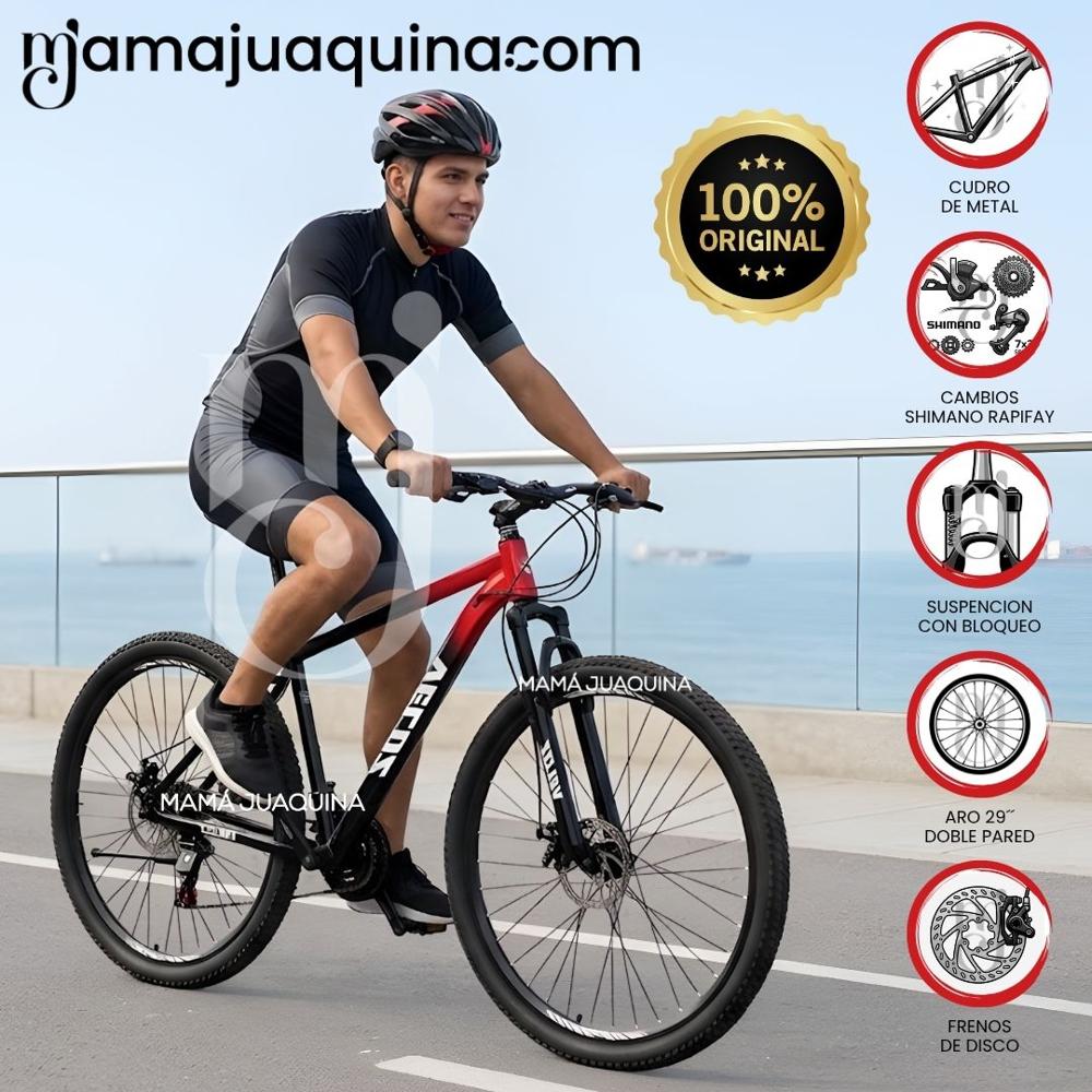 Bicicleta Deportiva Aro 29 LANDER SPEED Edición Exclusiva Red Bicicleta Deportiva Aro 29 LANDER SPEED Edición Exclusiva Red