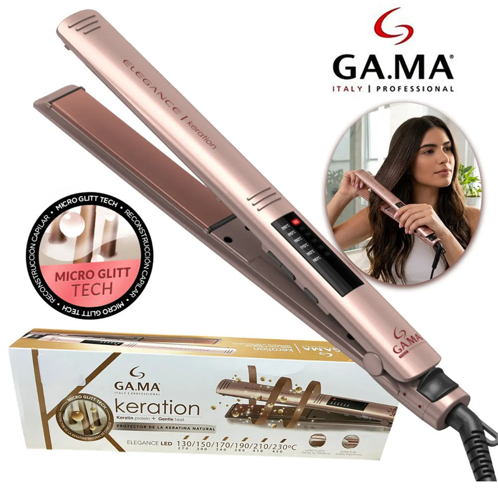 Plancha Alisador Profesional Elegance LED Keration BECHS0000001436