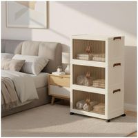 Estante Organizador Armario Zapatera Multifuncional Plegable 71x48x24cm