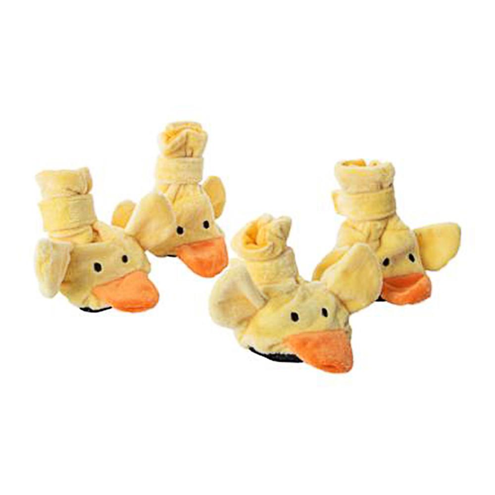 PANTUFLAS PARA PERRO DISEÑO PATITO ZAPATOS PARA MASCOTA SUAVES Y CÓMODOS PARA CASA - TALLA L PANTUFLAS PARA PERRO DISEÑO PATITO ZAPATOS PARA MASCOTA SUAVES Y CÓMODOS PARA CASA - TALLA L