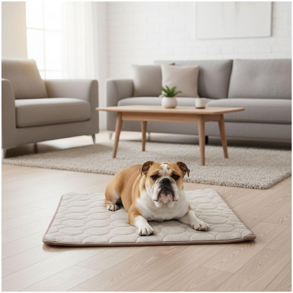 Manta Refrescante para Mascotas Alfombrilla de Enfriamiento para Perros 70x100 - Griscm