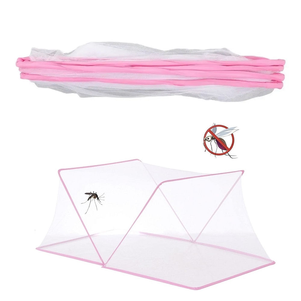 Mosquitero de Mama 2.5 Plaza y Media Rosa