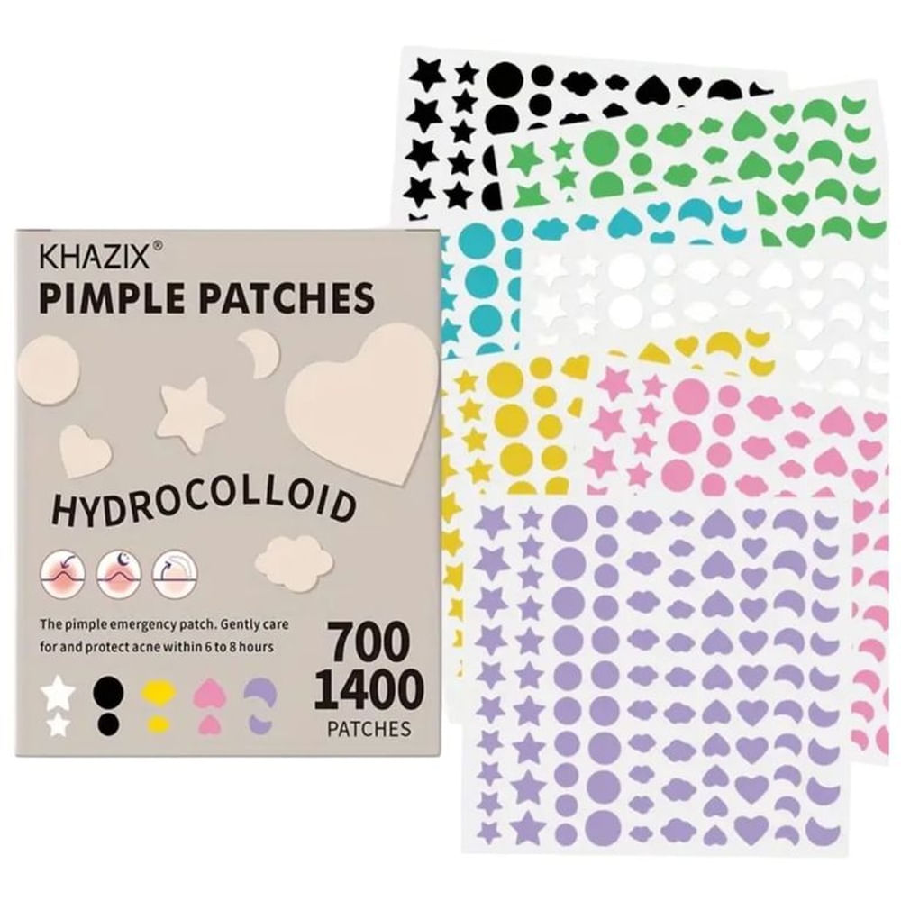 Pimple Patch Anti Acne Y Espinilla 700 Uni Parches Invisible Mixta Día y noche Pimple Patch Anti Acne Y Espinilla 700 Uni Parches Invisible Mixta Día y noche