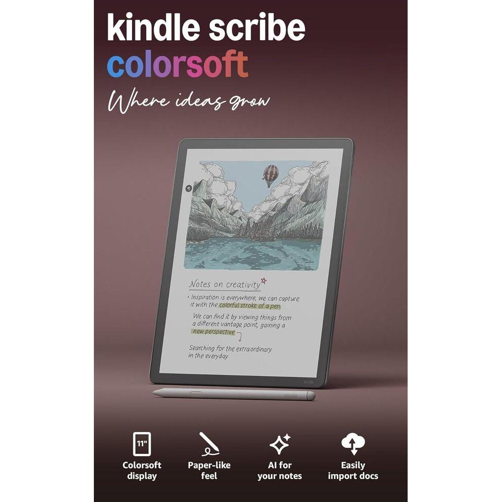 Kindle Amazon Scribe Colorsoft 64GB 11 Pulg Kindle Amazon Scribe Colorsoft 64GB 11 Pulg