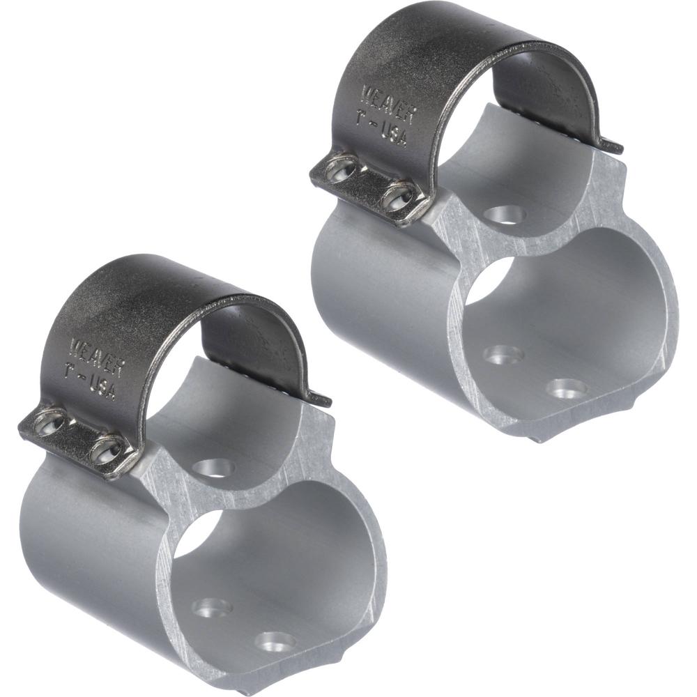 Anillas de Montaje Weaver Steel Lock See-Thru para Riflescope de 1"" Ruger 10/22 (Acero Inoxidable)