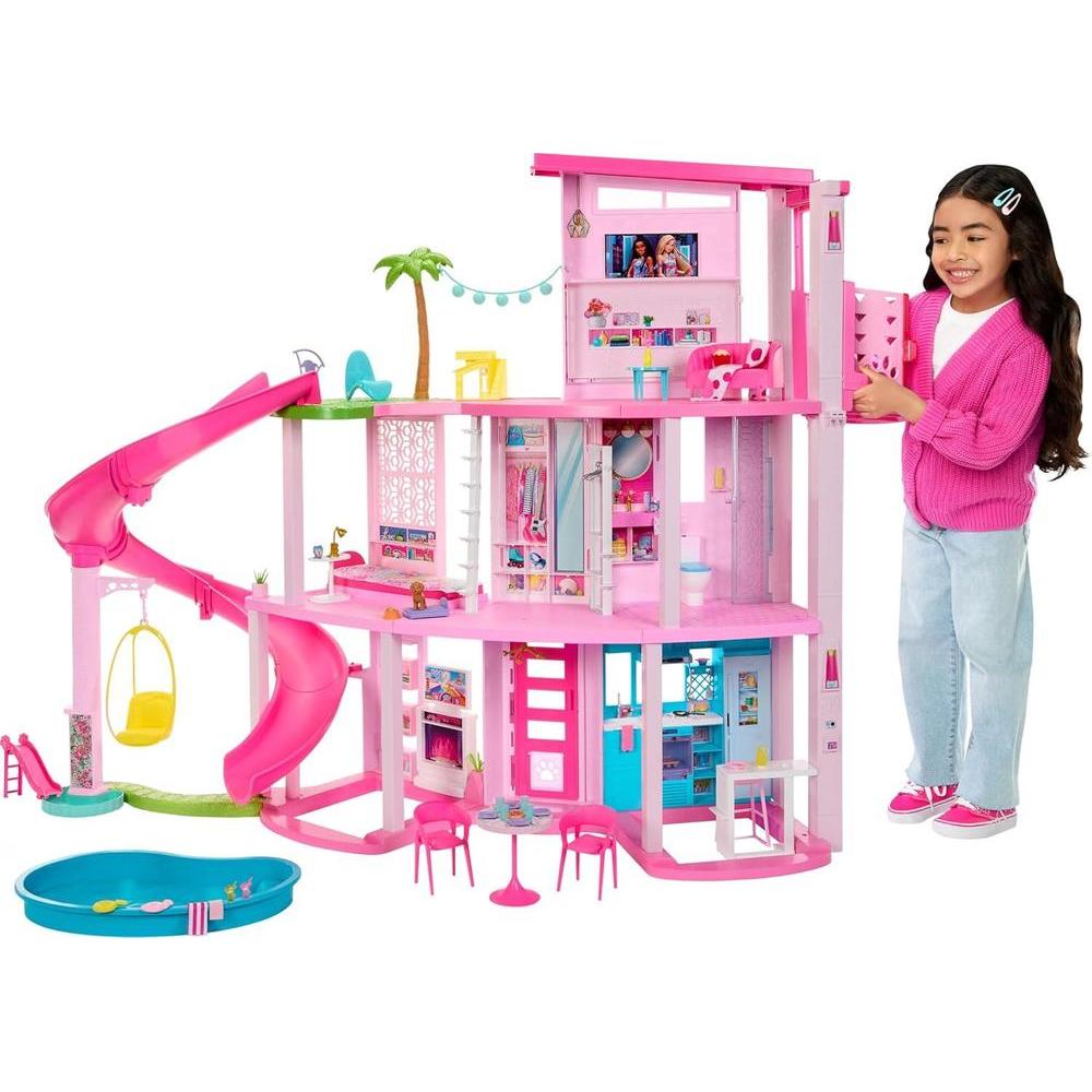 Casa De Muñecas Barbie Dreamhouse 3 Pisos Casa De Muñecas Barbie Dreamhouse 3 Pisos