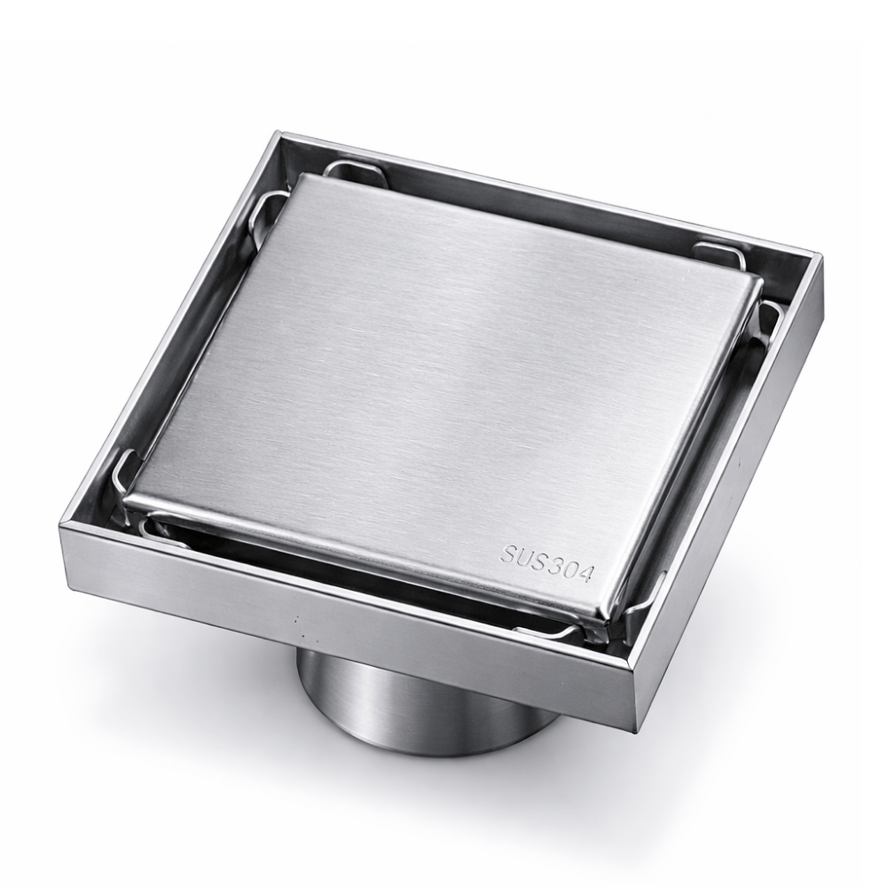 Sumidero Reversible de Acero Inoxidable SUS 304 10x10cm