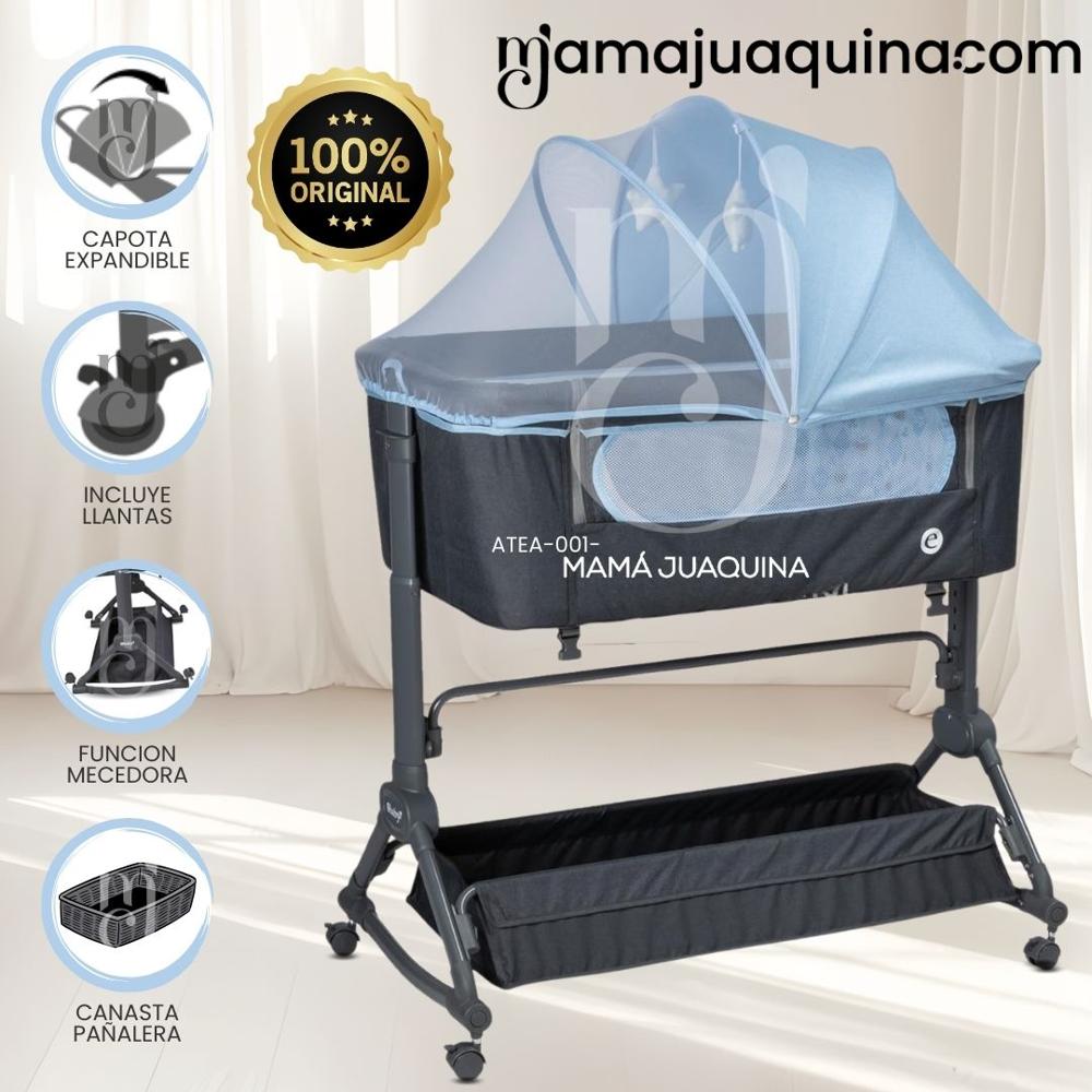 Cuna Colecho de Lujo ATENEA Edición Limitada Light Blue