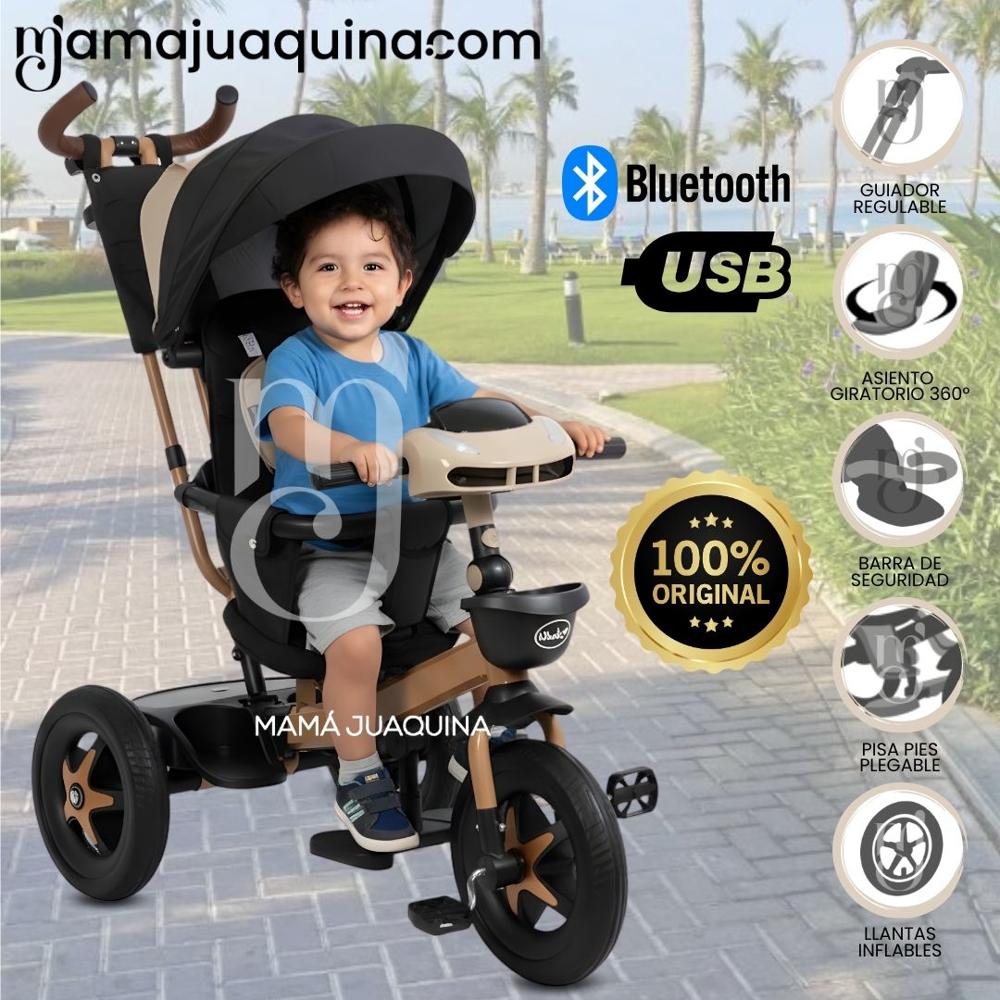 Triciclo Guiador TRIKE BIKE Beige