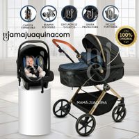 Coche Moisés Travel System SIGNAL PLUS Con Portabebé Blue