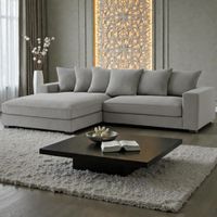 Seccional Wasi Gris Patas de Madera