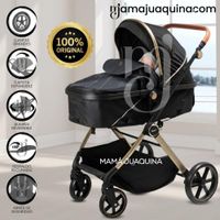 Coche Moisés Travel System SIGNAL de Lujo Black