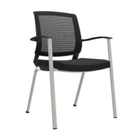 Silla Fija Amia Premium Negro PN Ofideas