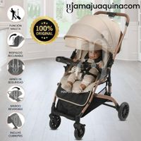Coche Maleta de Paseo DASHI Mango Reversible Beige