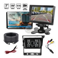 Kit Cámara de Retroceso para Auto Camion 12-24V