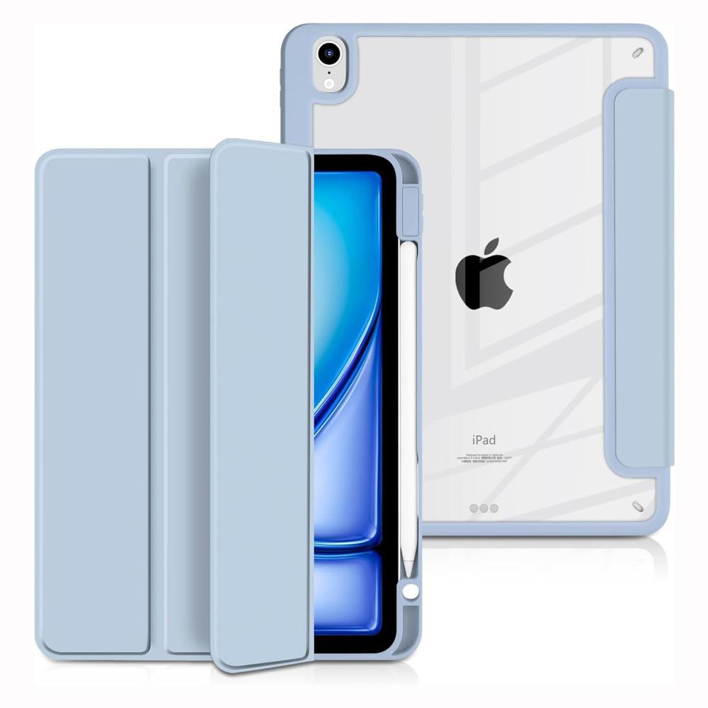 Case Hibrido Desmontable para iPad Air 11 M3 M2 - Celeste