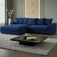 Seccional Wasi Izquierdo Azul Patas de Madera