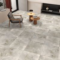 Piso Cerámico Marmolizado Burdur Gris 60x60cm 1.44m2 Gala