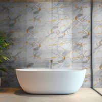 Pared Marmolizado Mysore Gris 30x60cm 1.62m2 Aura