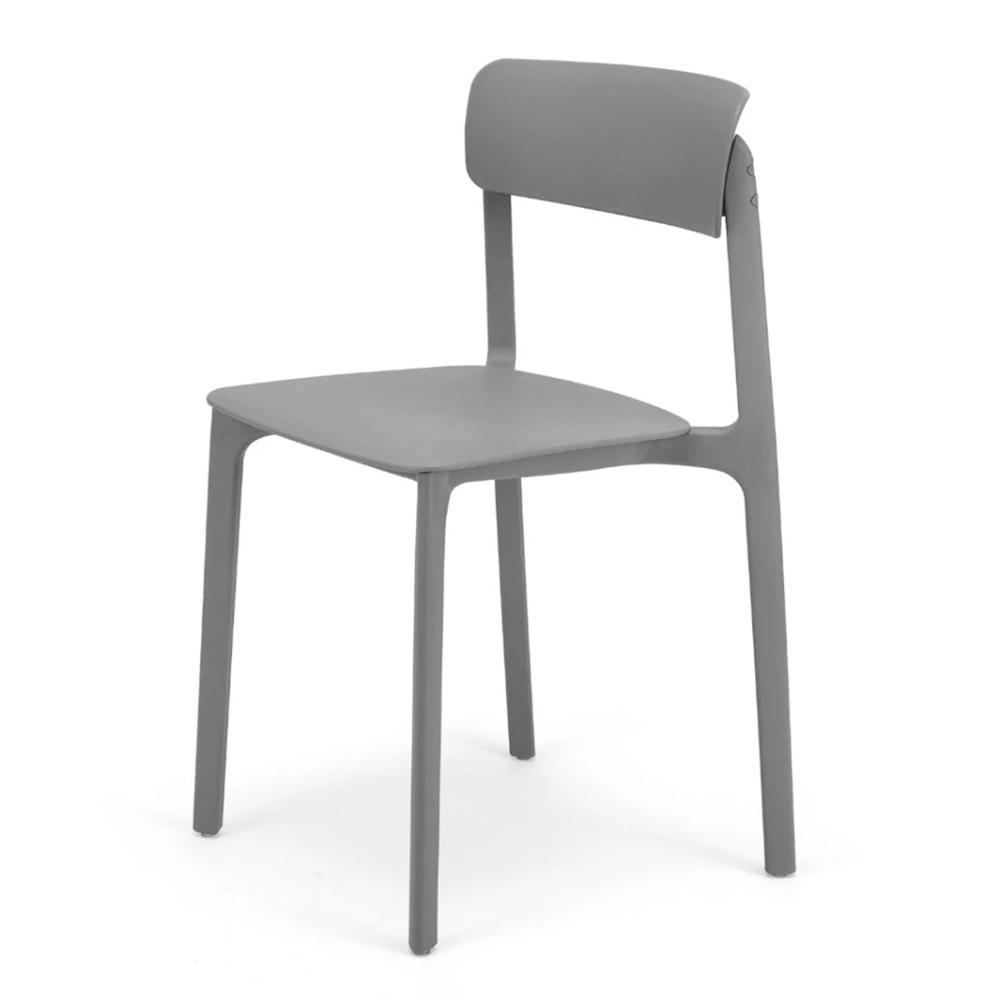 Silla De Comedor Diseño Clay Gris PN Ofideas