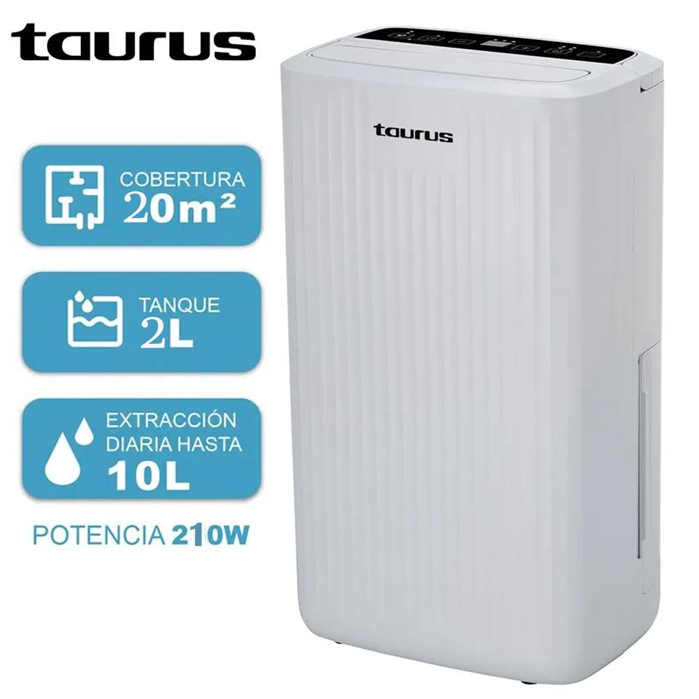 Deshumedecedor Taurus DH-10L 10 Litros 210W.
