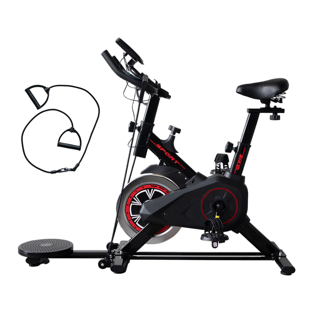 Bicicleta de Spinning Estacionaria Sport 3 en 1
