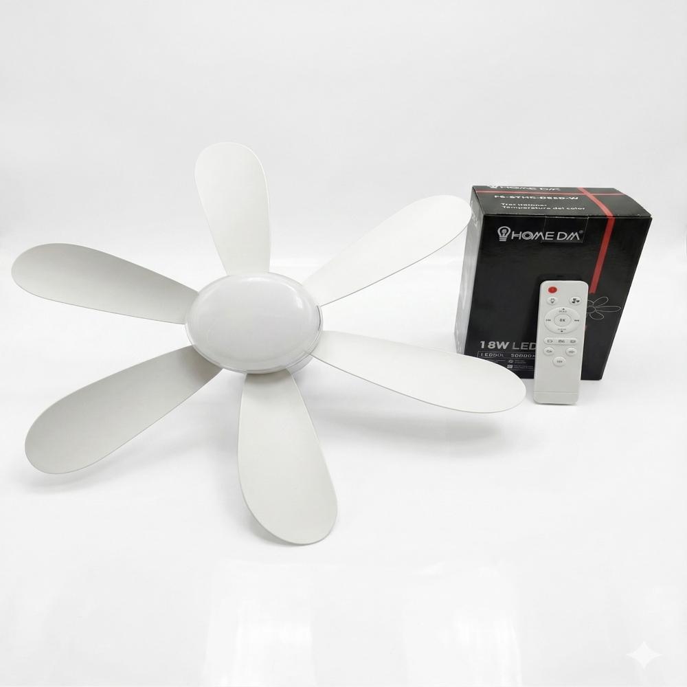 MasterBreeze 2 en 1 Ventilador de Techo LED con Control Remoto E27