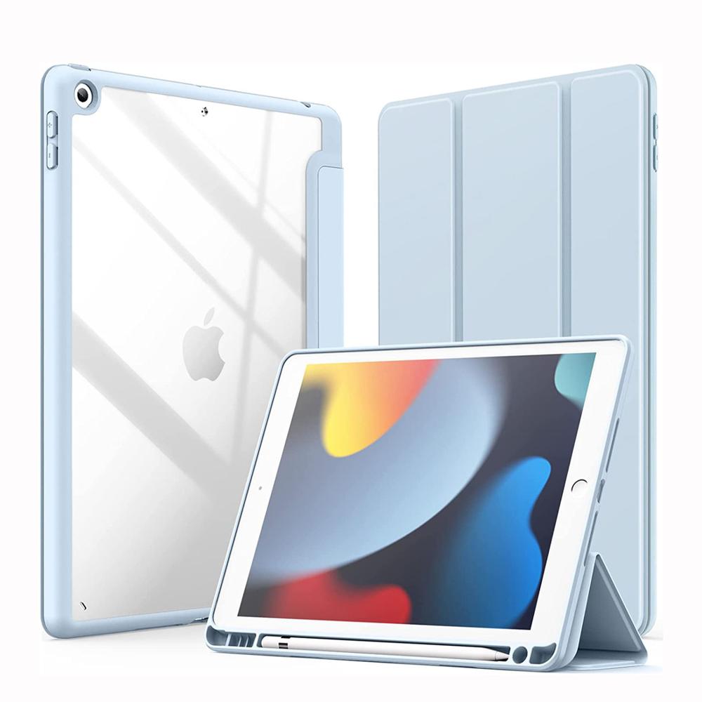 Case Hibrido para iPad 7ma 8va 9na Generación 10.2 - Celeste