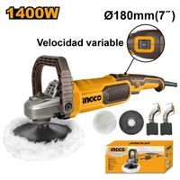 Pulidora Angular Ingco 1400W 180MM AP140016