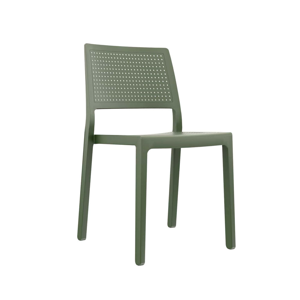 Silla De Diseño Emi Verde Olivo PN Ofideas