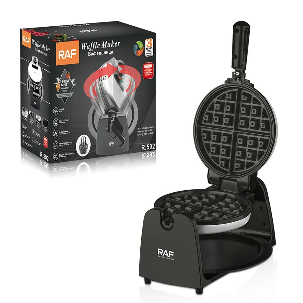 Waflera Giratoria Maquina Para Hacer Wafles Gofres