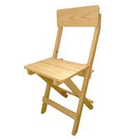 Silla Plegable de Madera Texana en Amarillo