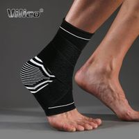 Tobillera Ortopédica ProFit con Elástico -  Negro Talla M