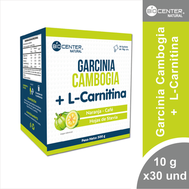 garcinia cambogia and l carnitina Garcinia Cambogia mas L-Carnitina x 30 sachets | Promart.pe